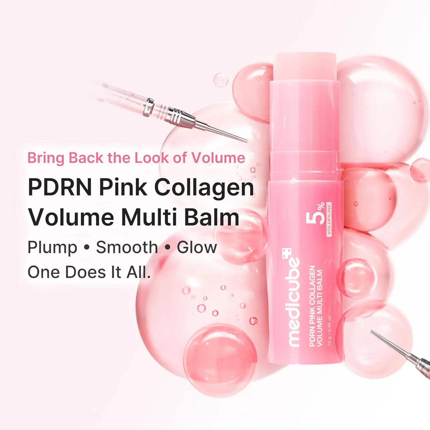 [Medicube] PDRN Pink Collagen Volume Multi Balm Stick Volufiline PD RN NAD Plumping Radiance Anti-Wrinkle Whitening Sunscreen All